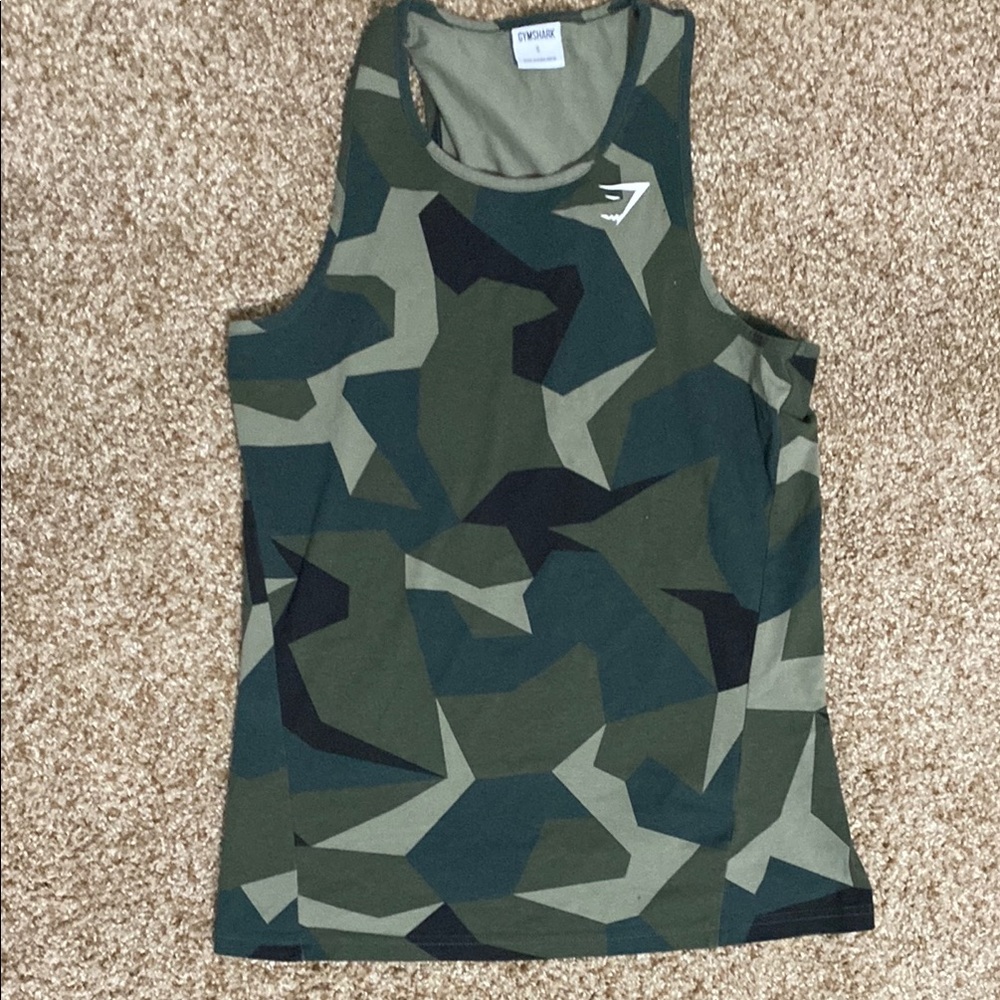 Gymshark Camo Racerback Tank